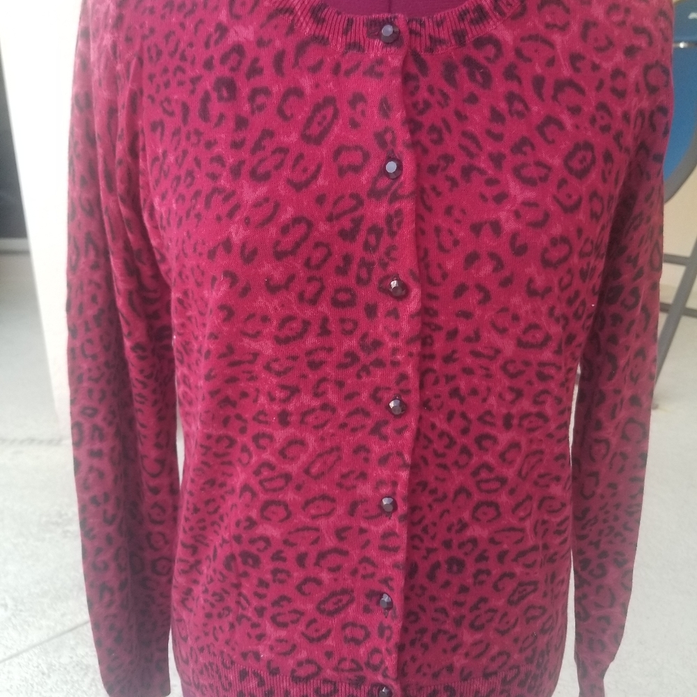 New button down sweater Talbots